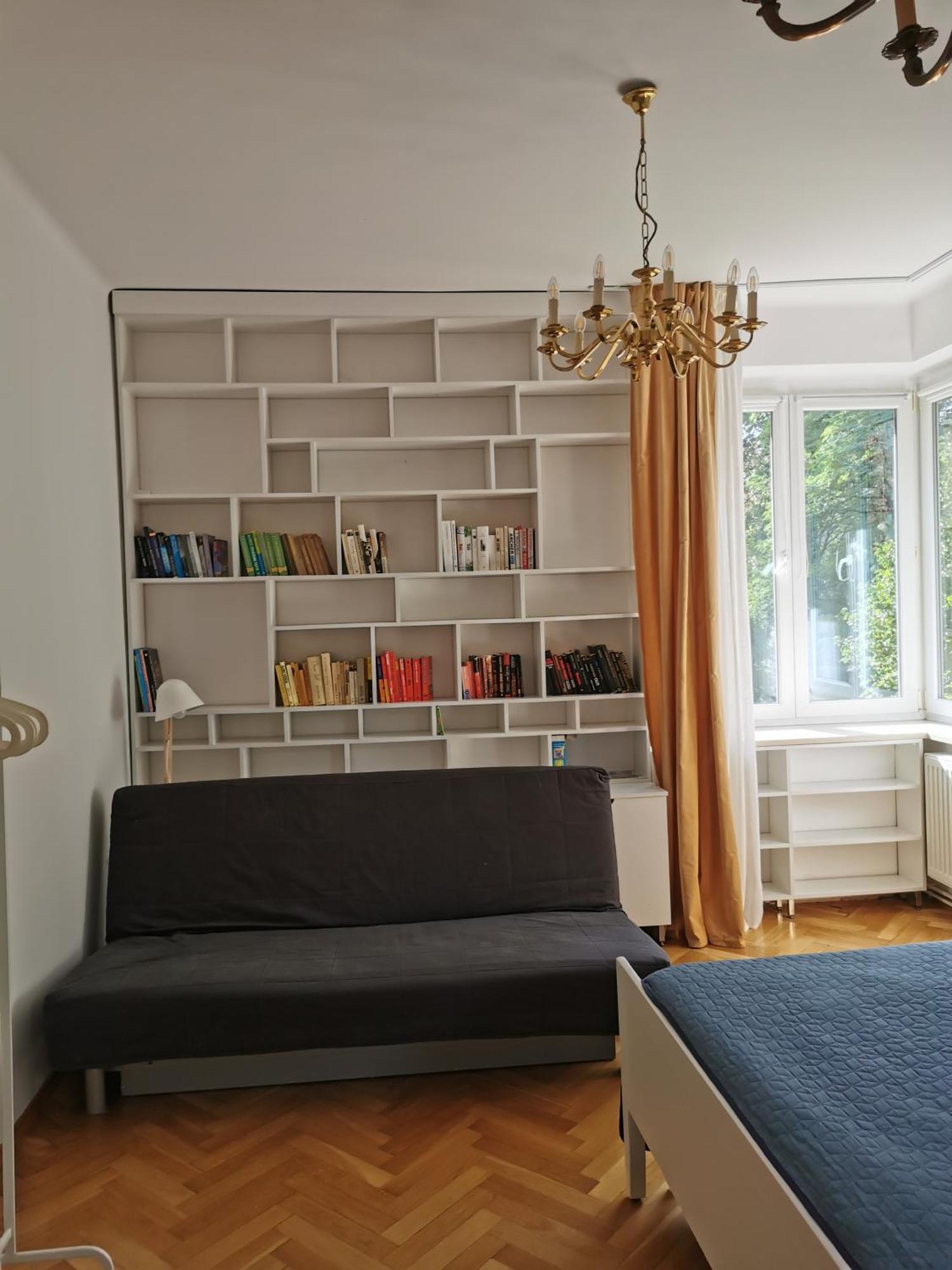 Cozy Spacious Apartment With Balcony Краков Экстерьер фото